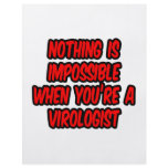 Nothing Is Impossible...Virologist flyers