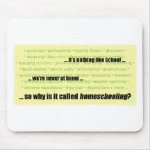 Nothing Like School Mousepad