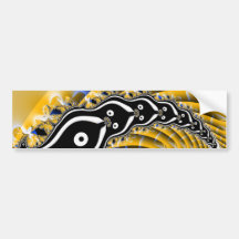 Nothing Like The Worm - Fractal Bumper Stickers