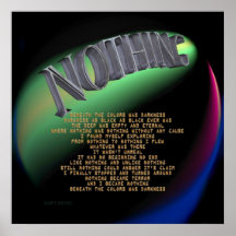NOTHING POSTERS