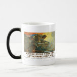 Nothing stops coffee mug