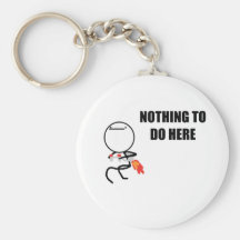 Nothing To Do Here Rage Face Meme Key Chains