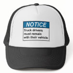 NOTICE Truck Drivers Mesh Hats