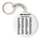 NOTORIOUS 143 LIST Keychain
