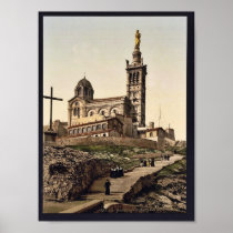 Notre Dame de la Garde I, Marseilles, France class Posters