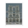 Notre Dame Facade post card