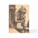 Notre Dame Gargoyle Eating a Snack cards