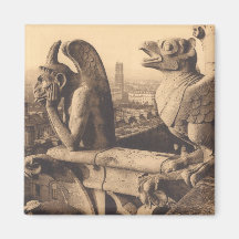 Notre Dame Gargoyle Refrigerator Magnets