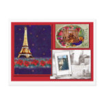 NOTRE DAME JOYEUX NOEL ILLUSTRATED POST CARD postcards