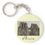 Notre Dame Keychain