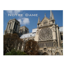 Notre Dame Postcard