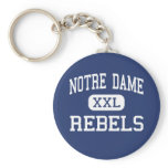 Notre Dame - Rebels - High - Saint Louis Missouri keychains