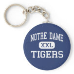 Notre Dame - Tigers - High - Belmont California keychains