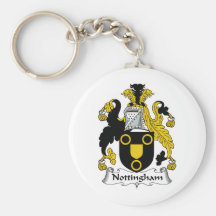Nottingham Family Crest Key Chains