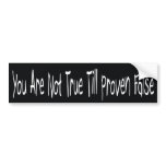 nottrue copy bumper stickers