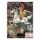 Nouveau Cirque Revuew Hippique Retro Theater Cards
