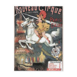 Nouveau Cirque Revuew Hippique Retro Theatre Postcards