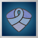 Nouveau Diamante Azure Posters