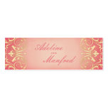 Nouveau Victorian Raspberry & Gold Wedding Website