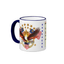 Nov 2012 Patriotic Calendar Mug Please See Notes