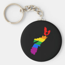 NOVA SCOTIA PRIDE KEYCHAIN