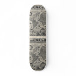 Nova totius terrarum, 1606 Antique World Map Skateboard