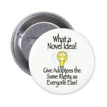 Novel Idea Pinback Button