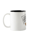 Novelty bear shit in the  woods coffee mug