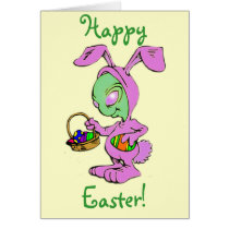 Novelty Easter Bunny Alien Design