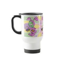 Novelty Easter Bunny Alien Design Mugs