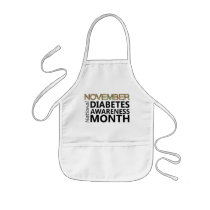 November National Diabetes Awareness Month Aprons