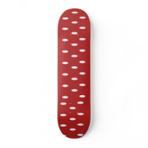 NOVINO Happy Birthday Dark Tan White Dots Skate Board Deck