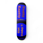 NOVINO Play with Pretty Knotty Friday Girl Skate Decks