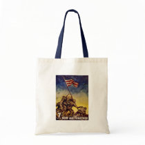 Now All Together Vintage War Poster Bag