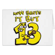 now beats it but thirteen - jetzt schlägts aber 13 karten