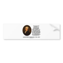 Now Forming A Republican Government Real Liberty Bumper Sticker