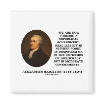 Now Forming A Republican Government Real Liberty Magnet