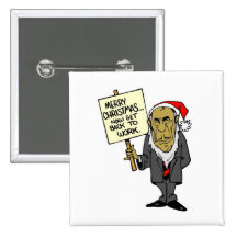 Now Get Back To Work Christmas Boss Pins