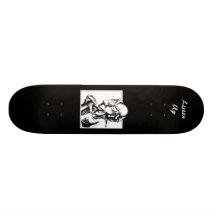 Now Listen Here Custom Skate Board