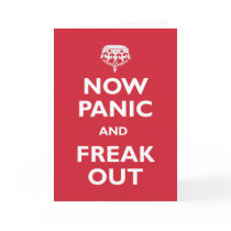 Now Panic And Freak Out Cards