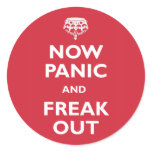 Now Panic And Freak Out stickers
