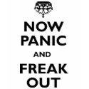 Now Panic And Freak Out t-shirts