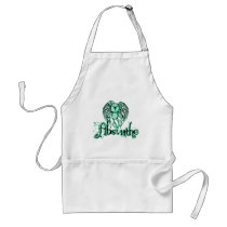 NOXIOUS TEDDY - Absinthe The Green Fairy Apron