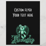 NOXIOUS TEDDY - Absinthe The Green Fairy Full Color Flyer