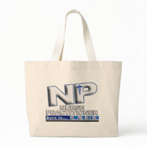NP - BORN TO CARE SLOGAN - NURSE PRACTITIONER BAGS