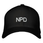 NPD embroidered hats