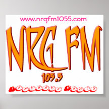 NRG FM 105.5  PRINT