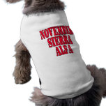 NSA No Strings Attached pet clothing