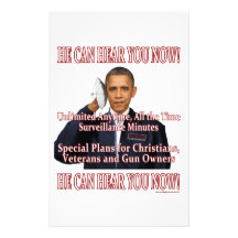 NSA We Did Not Consent Customized Stationery