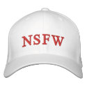 NSFW Red HOT CUSTOMIZE IT embroidered hats